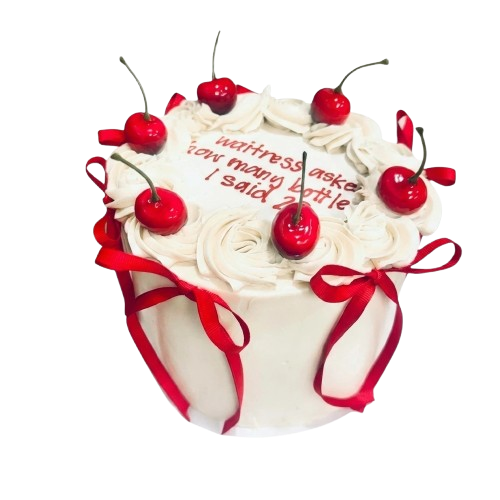 Top Right Cherry Cake