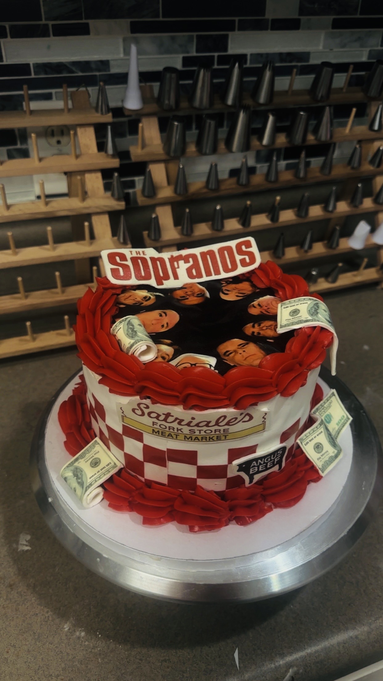 Custom birthday cake