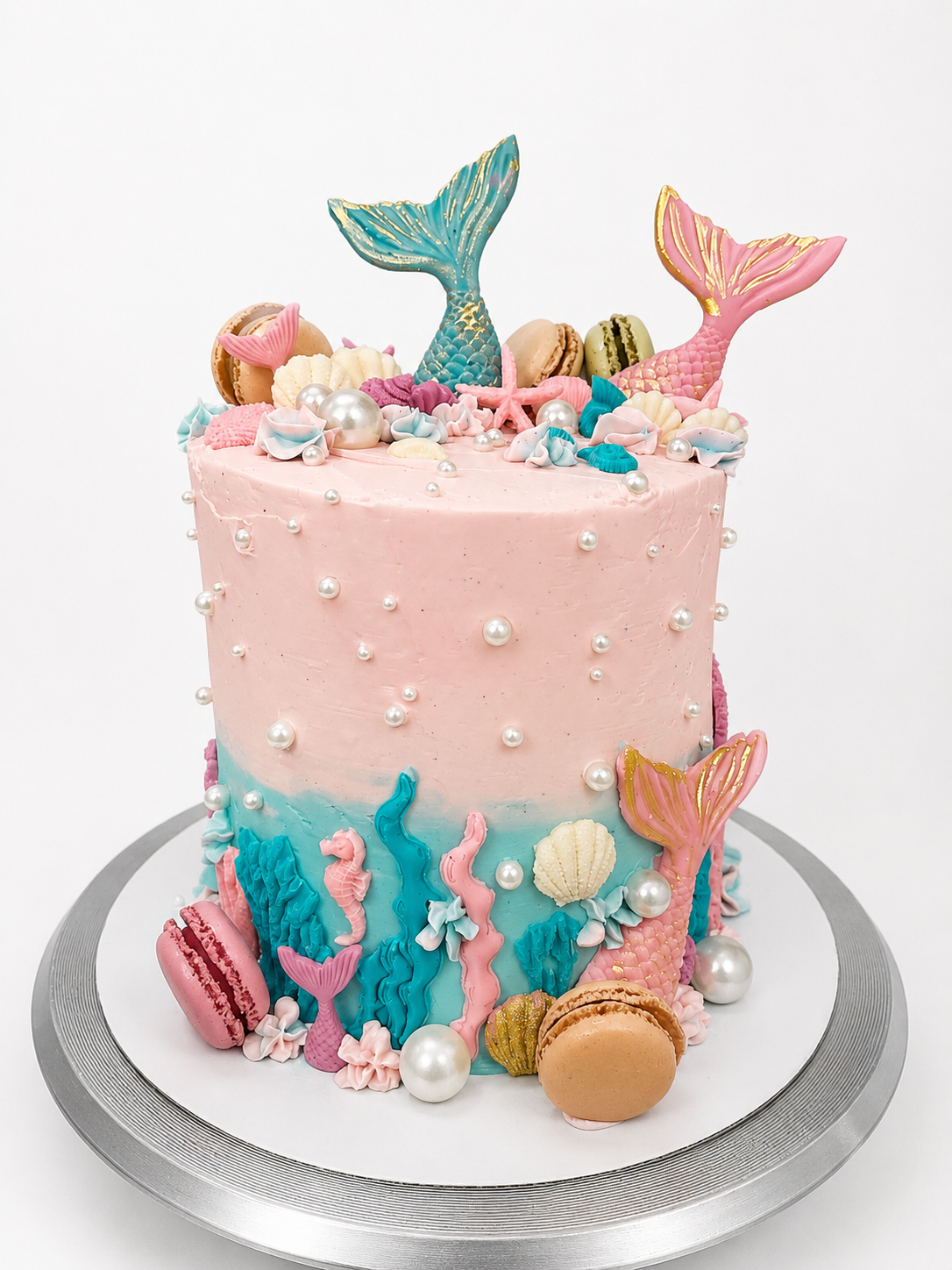 Custom mermaid cake