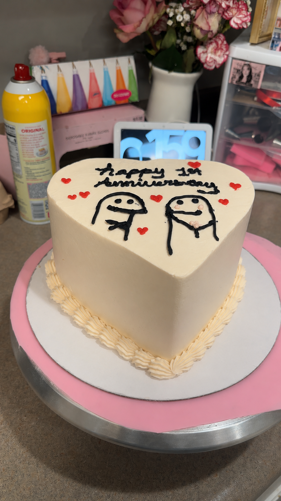 Anniversary cake