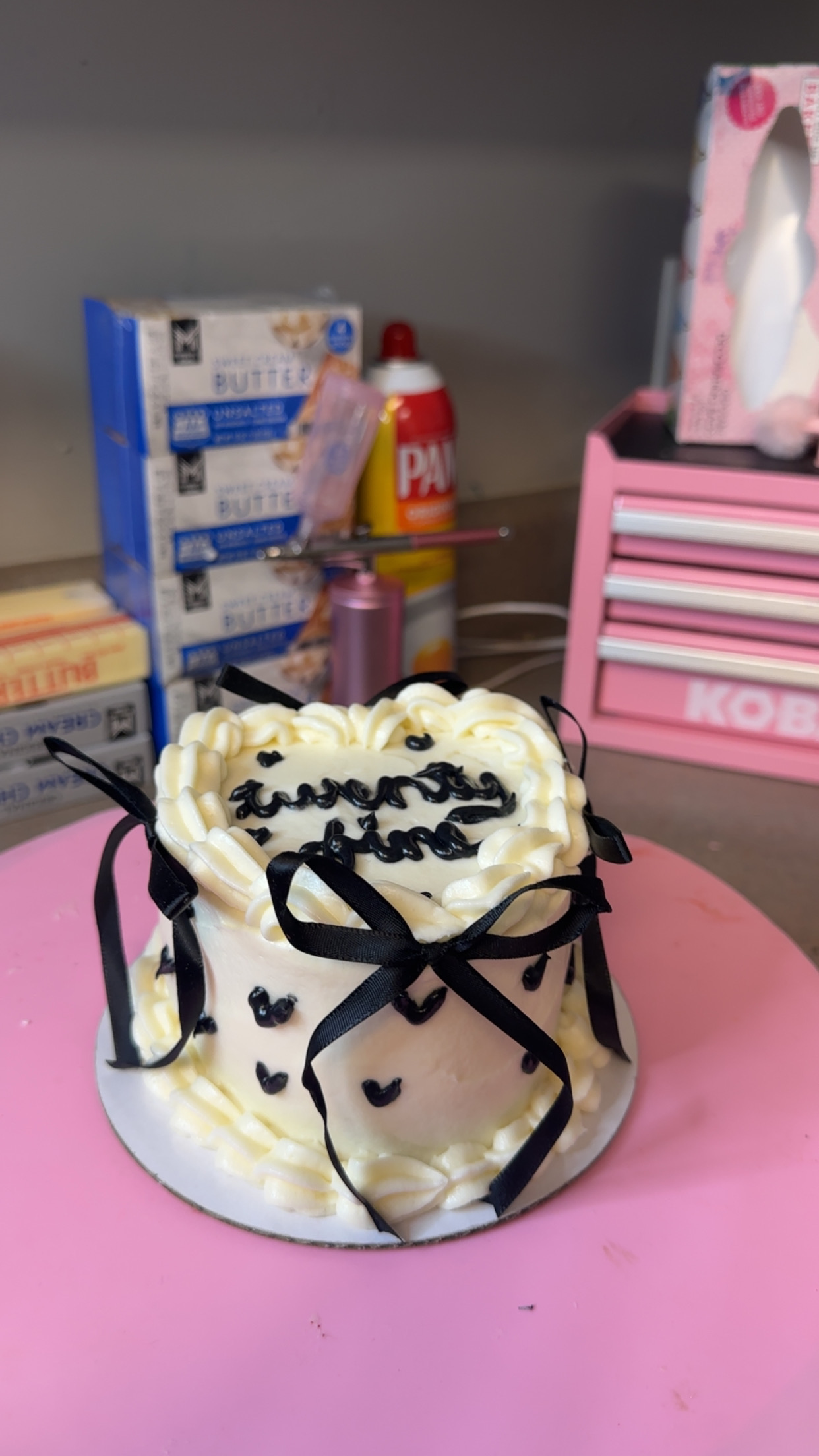Custom vintage smash cake