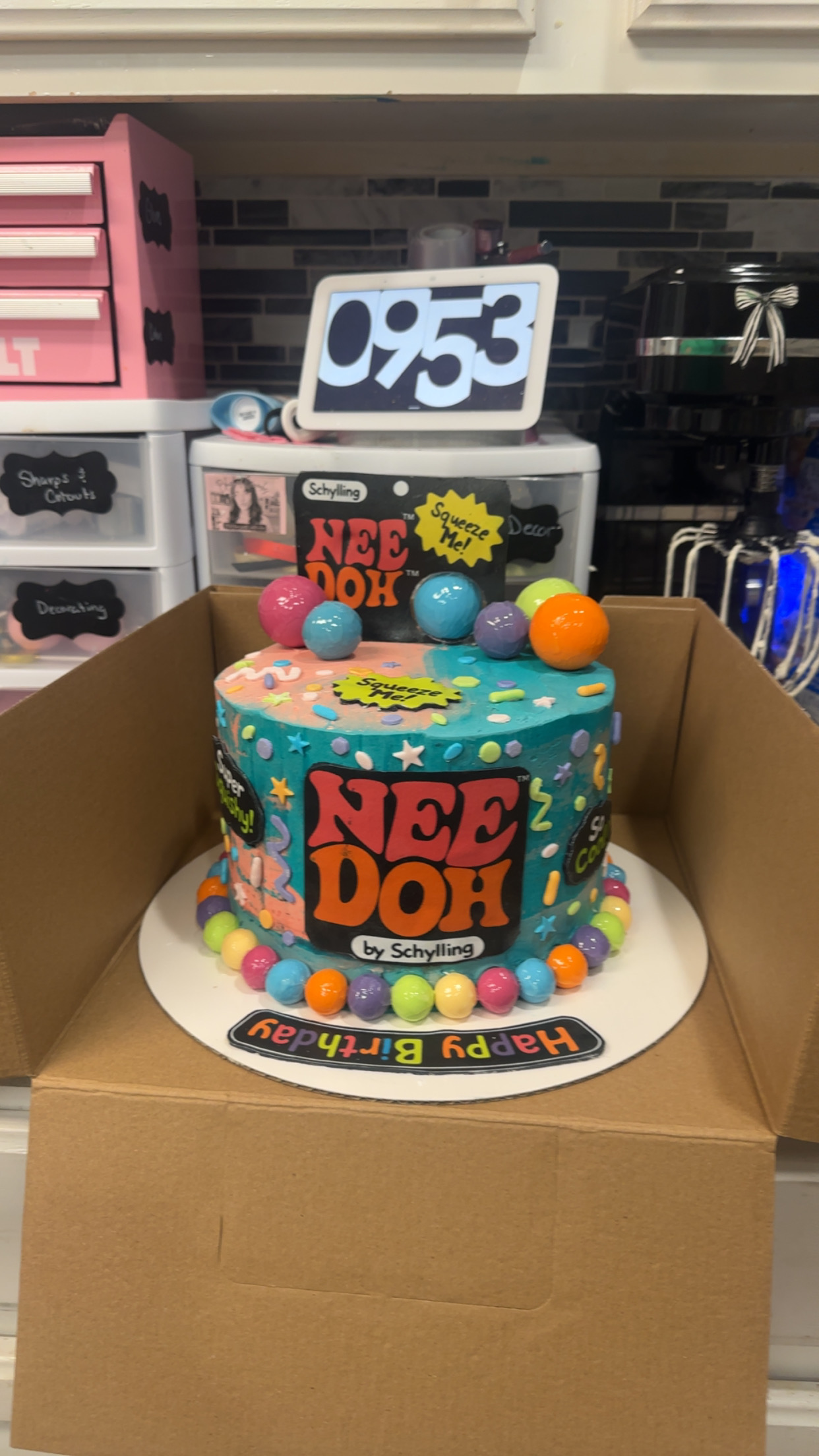 Custom needoh cake
